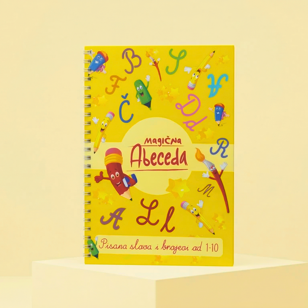 Pisana Abeceda i Brojevi (Magična Sveska)