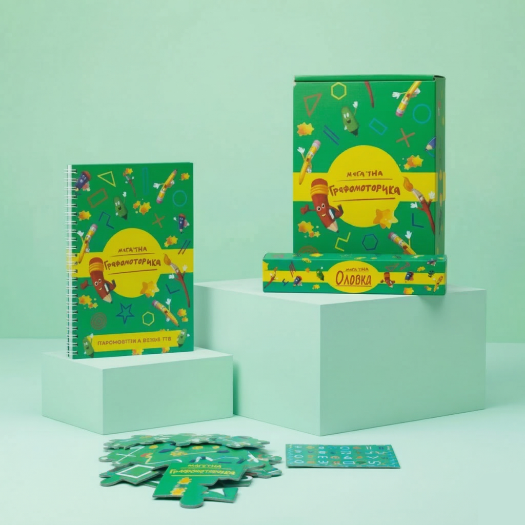 Komplet 4 Grafomotorika