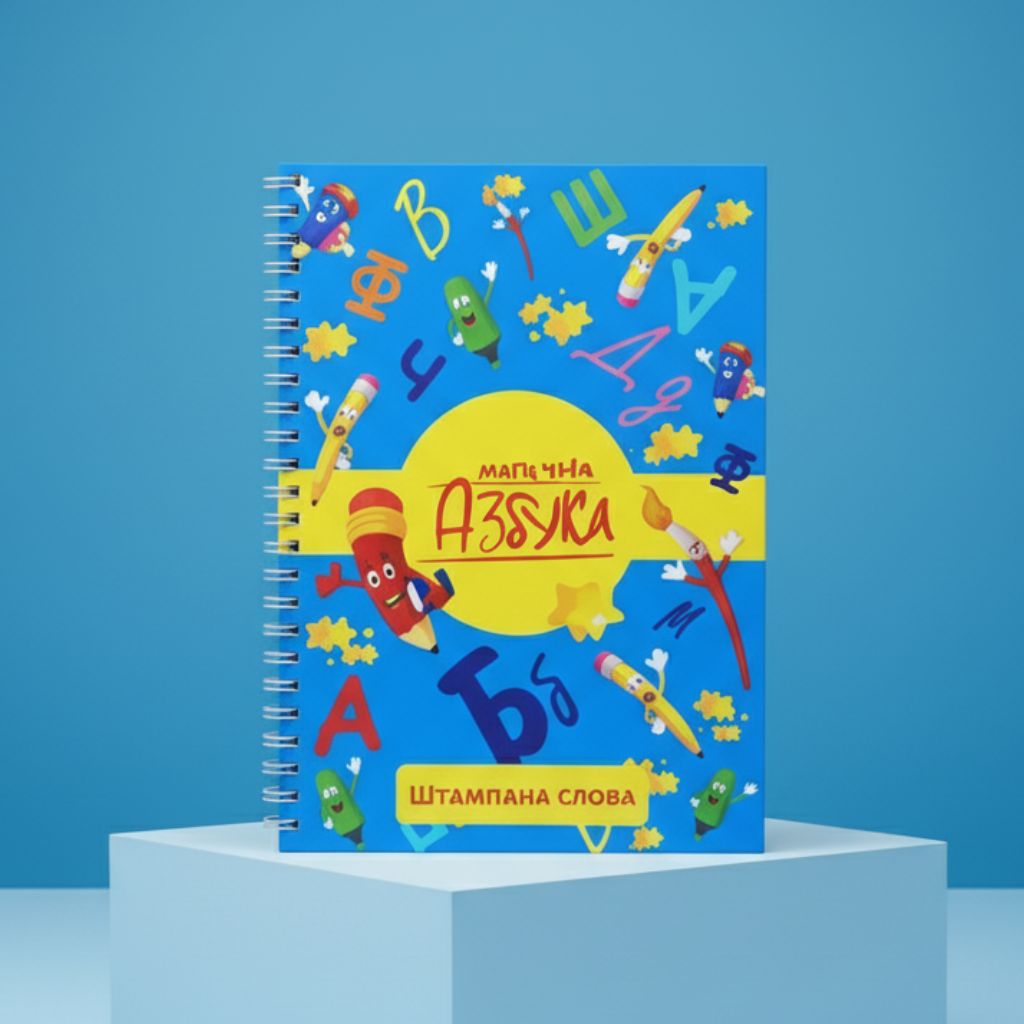 Štampana Azbuka i Brojevi (Magična Sveska)